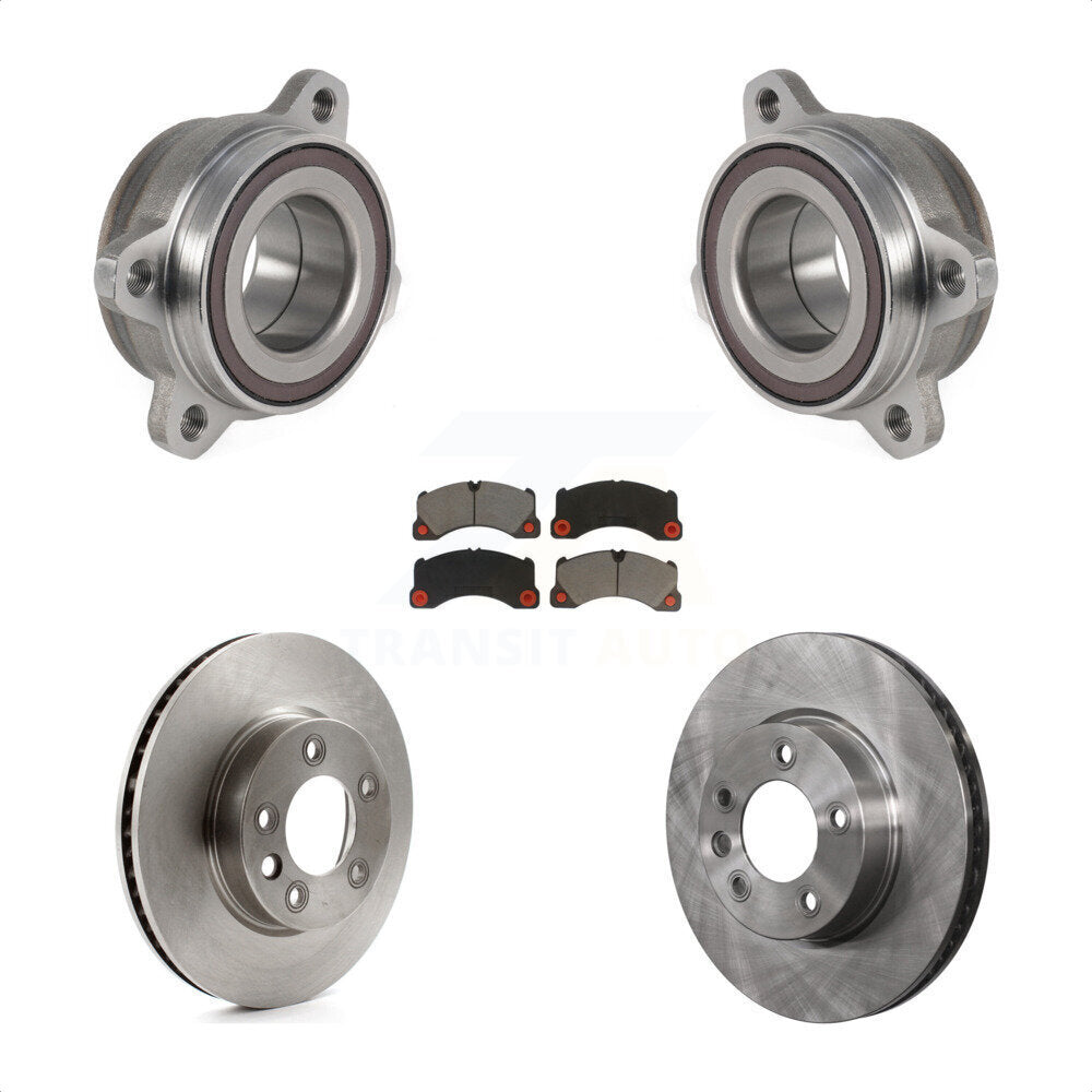 [Avant] Kit d'ensemble roulement de roue et moyeu pour 2016 Volkswagen Touareg KBB-123443 par Transit Auto