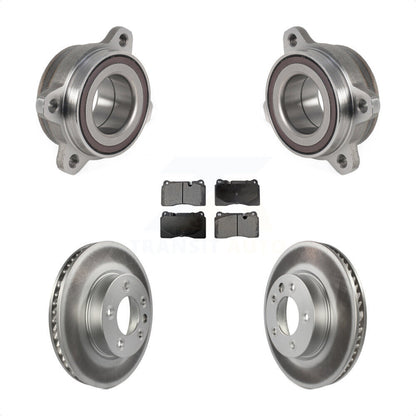 [Avant] Kit d'ensemble roulement de roue et moyeu pour 2011-2015 Volkswagen Touareg 330mm Diameter Rotor KBB-123465 par Transit Auto
