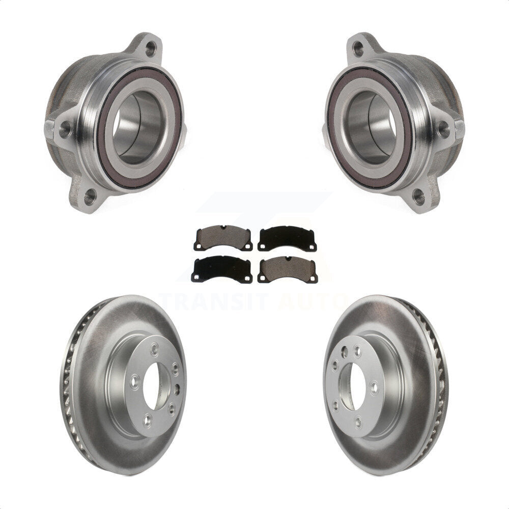 [Avant] Kit d'ensemble roulement de roue et moyeu pour 2016 Volkswagen Touareg KBB-123466 par Transit Auto