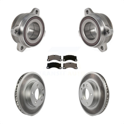 [Avant] Kit d'ensemble roulement de roue et moyeu pour 2016 Volkswagen Touareg KBB-123466 par Transit Auto
