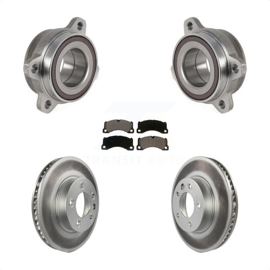 [Avant] Kit d'ensemble roulement de roue et moyeu pour 2016 Volkswagen Touareg KBB-123466 par Transit Auto