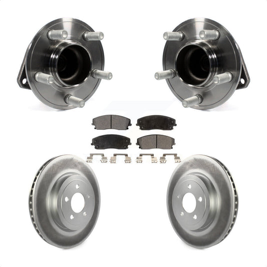 [Avant] Kit d'ensemble roulement de roue et moyeu pour 2015-2018 Dodge Charger RWD avec 3.6L 345mm Diameter Rotor KBB-123474