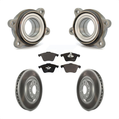 [Avant] Kit d'ensemble roulement de roue et moyeu pour 2002-2004 Audi A6 Quattro 321mm Diameter Rotor KBB-123479 par Transit Auto