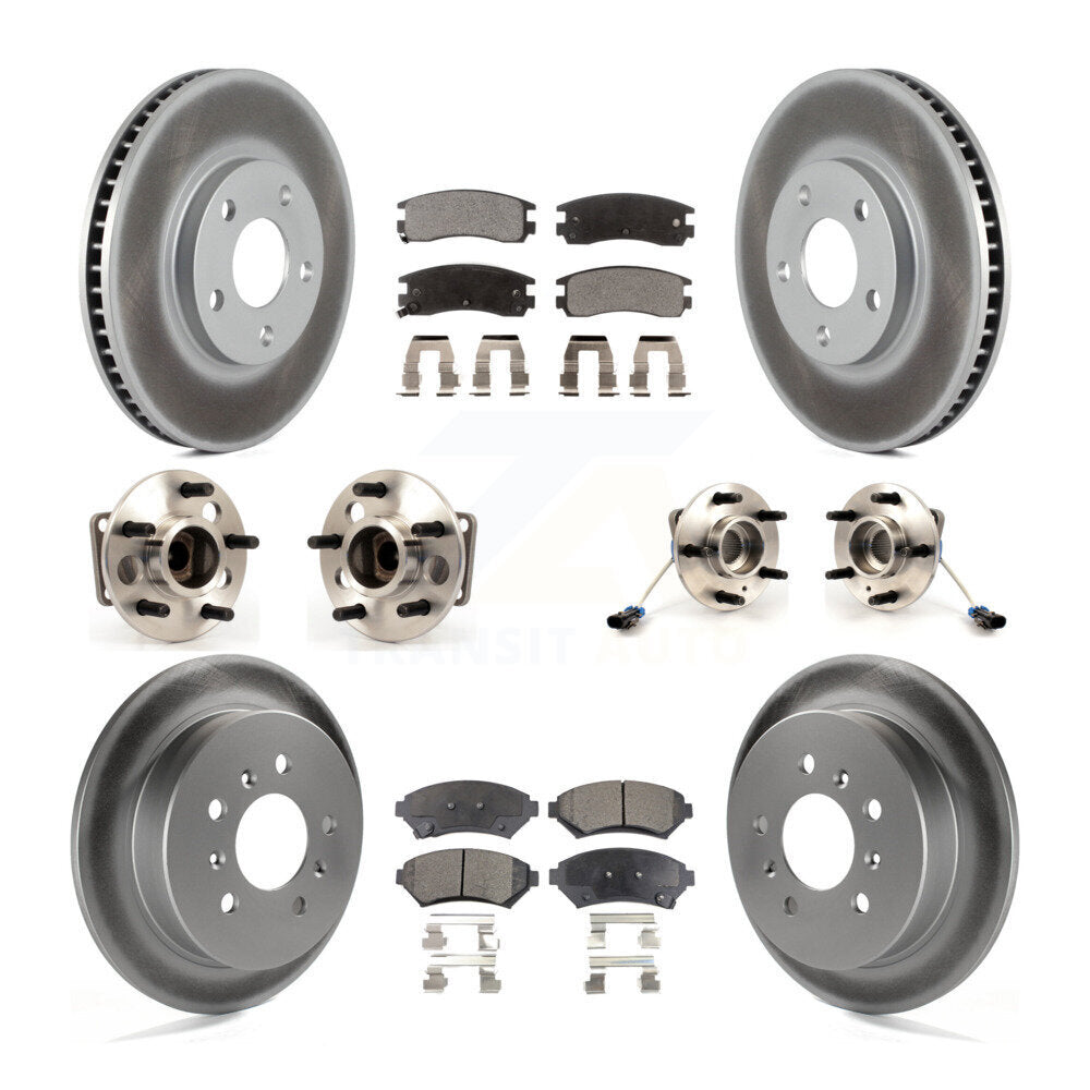 [Avant + Arrière] Kit d'ensemble roulement de roue et moyeu pour Chevrolet Impala Monte Carlo Oldsmobile Intrigue KBB-123491