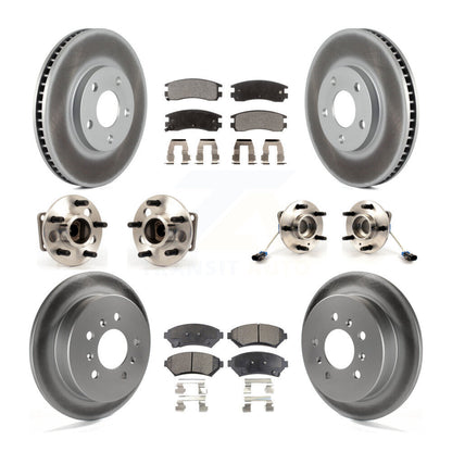 [Avant + Arrière] Kit d'ensemble roulement de roue et moyeu pour Chevrolet Impala Monte Carlo Oldsmobile Intrigue KBB-123491