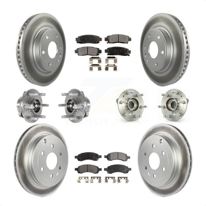 [Avant + Arrière] Kit d'ensemble roulement de roue et moyeu pour 2017 Buick Enclave AWD KBB-123495 par Transit Auto
