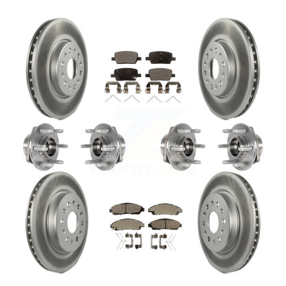 [Avant + Arrière] Kit d'ensemble roulement de roue et moyeu pour 2018-2020 Chevrolet Traverse 4WD KBB-123497