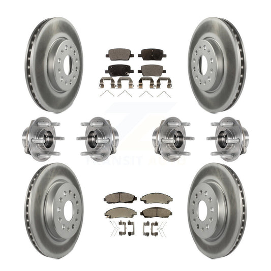 [Avant + Arrière] Kit d'ensemble roulement de roue et moyeu pour 2018-2020 Chevrolet Traverse 4WD KBB-123497