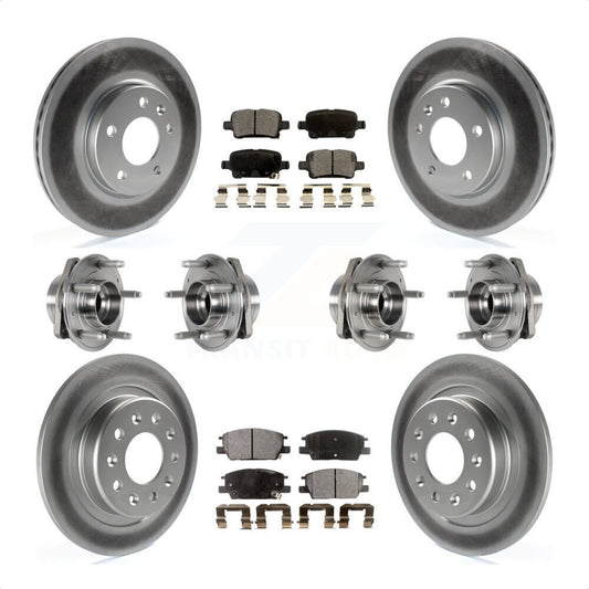 [Avant + Arrière] Kit d'ensemble roulement de roue et moyeu pour 2017-2018 Buick LaCrosse AWD avec 16" Factory Wheels KBB-123502 par Transit Auto