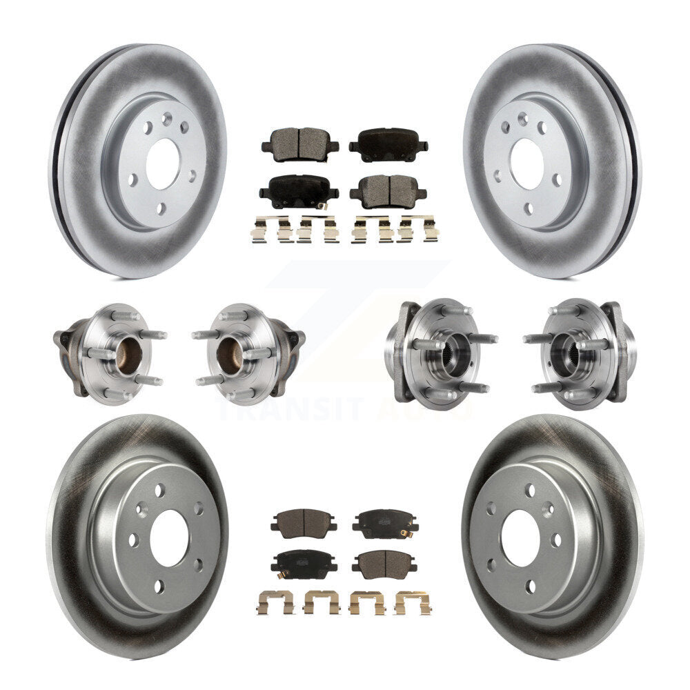 [Avant + Arrière] Kit d'ensemble roulement de roue et moyeu pour Chevrolet Volt Bolt EV KBB-123510