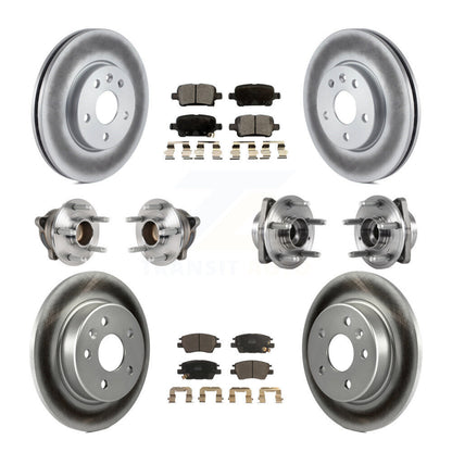[Avant + Arrière] Kit d'ensemble roulement de roue et moyeu pour Chevrolet Volt Bolt EV KBB-123510