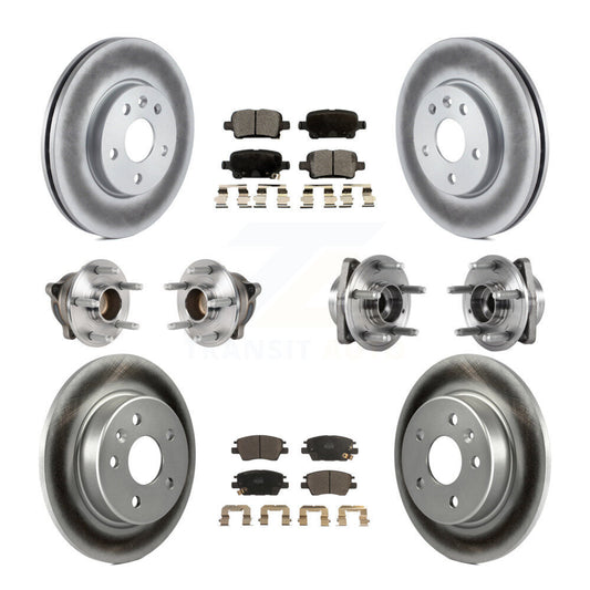 [Avant + Arrière] Kit d'ensemble roulement de roue et moyeu pour Chevrolet Volt Bolt EV KBB-123510