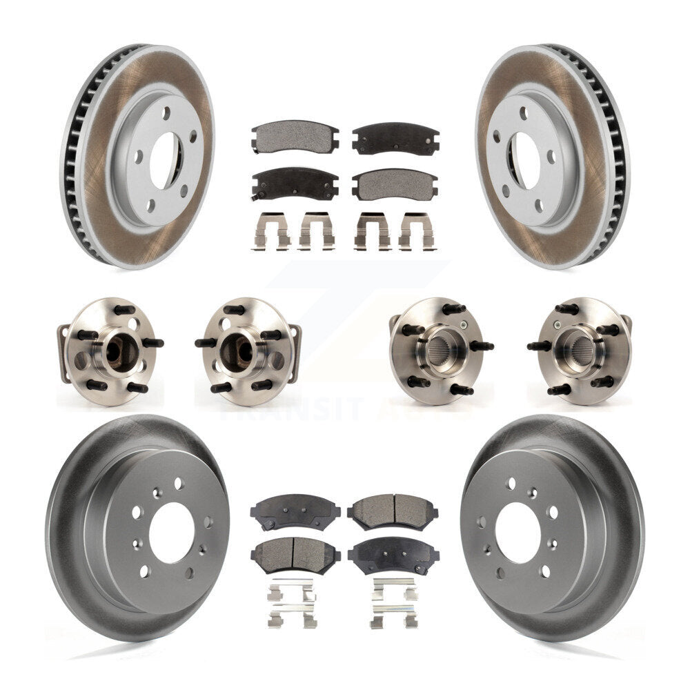 [Avant + Arrière] Kit d'ensemble roulement de roue et moyeu pour Chevrolet Venture KBB-123514