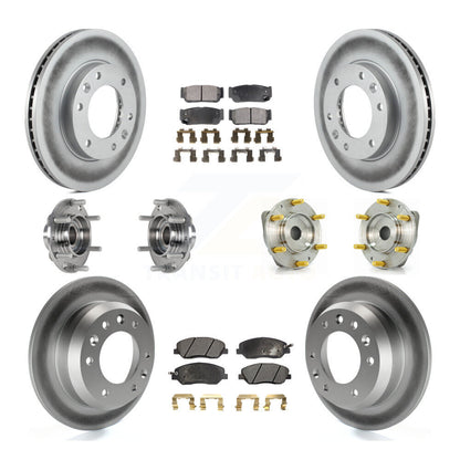 [Avant + Arrière] Kit d'ensemble roulement de roue et moyeu pour Kia Sedona Hyundai Entourage To 04/27/06 KBB-123518