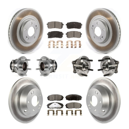 [Avant + Arrière] Kit d'ensemble roulement de roue et moyeu pour 2015-2019 Kia Sedona KBB-123522