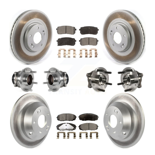 [Avant + Arrière] Kit d'ensemble roulement de roue et moyeu pour 2015-2019 Kia Sedona KBB-123522