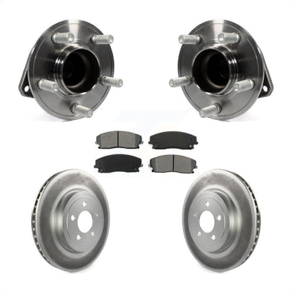 [Avant] Kit d'ensemble roulement de roue et moyeu pour 2015-2018 Dodge Charger RWD avec 3.6L 345mm Diameter Rotor KBB-123531