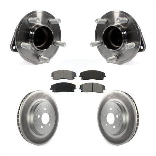 [Avant] Kit d'ensemble roulement de roue et moyeu pour 2015-2018 Dodge Charger RWD avec 3.6L 345mm Diameter Rotor KBB-123531