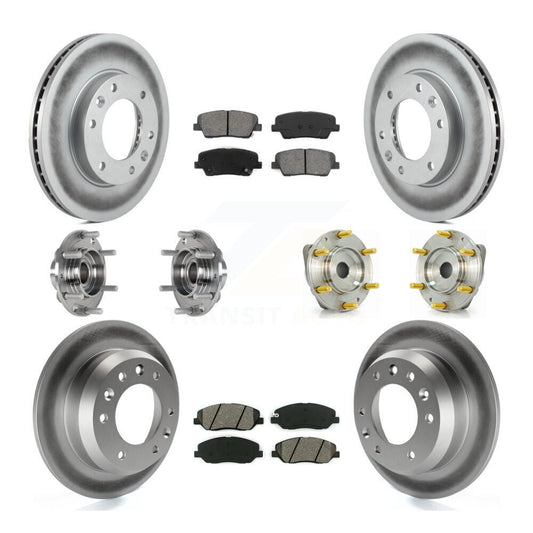 [Avant + Arrière] Kit d'ensemble roulement de roue et moyeu pour Kia Sedona Hyundai Entourage KBB-123542