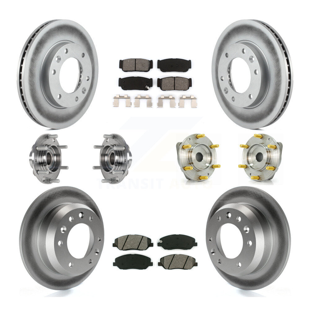[Avant + Arrière] Kit d'ensemble roulement de roue et moyeu pour Kia Sedona Hyundai Entourage To 04/27/06 KBB-123543