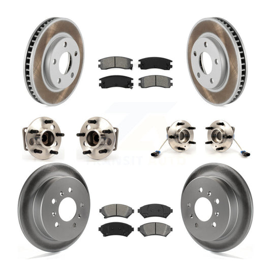 [Avant + Arrière] Kit d'ensemble roulement de roue et moyeu pour Pontiac Buick Grand Prix Chevrolet Venture Regal Century Oldsmobile Intrigue Montana Trans Sport KBB-123561