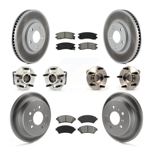 [Avant + Arrière] Kit d'ensemble roulement de roue et moyeu pour Chevrolet Impala Monte Carlo Non-ABS KBB-123562