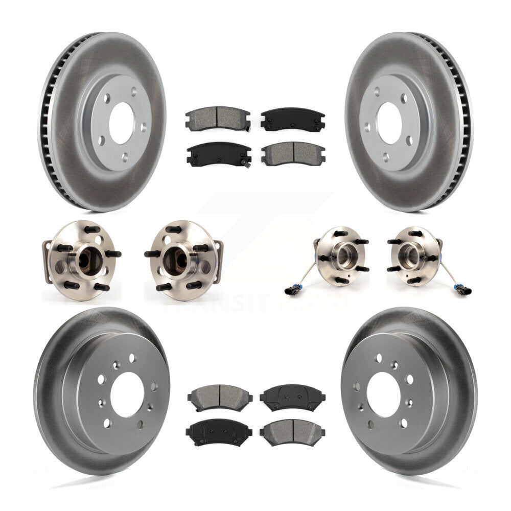 [Avant + Arrière] Kit d'ensemble roulement de roue et moyeu pour Chevrolet Impala Monte Carlo Oldsmobile Intrigue KBB-123563
