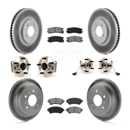 [Avant + Arrière] Kit d'ensemble roulement de roue et moyeu pour Chevrolet Impala Monte Carlo Oldsmobile Intrigue KBB-123563