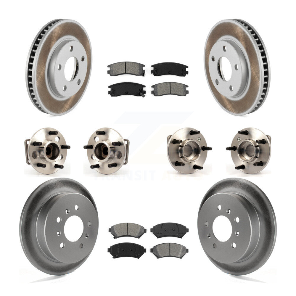 [Avant + Arrière] Kit d'ensemble roulement de roue et moyeu pour Chevrolet Venture KBB-123566