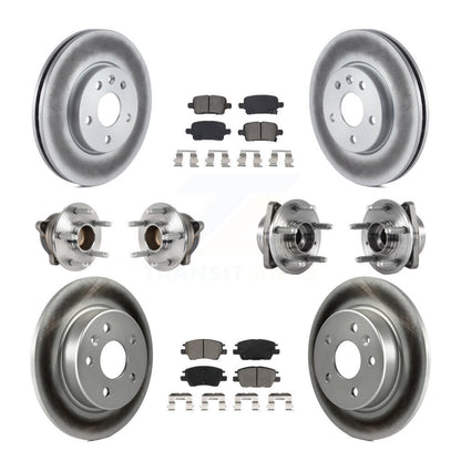 [Avant + Arrière] Kit d'ensemble roulement de roue et moyeu pour Chevrolet Volt Bolt EV KBB-123567