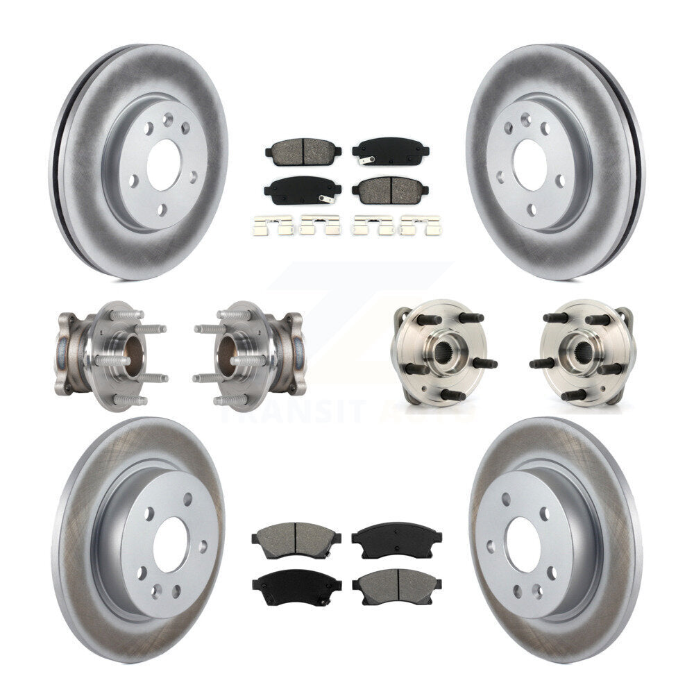 [Avant + Arrière] Kit d'ensemble roulement de roue et moyeu pour Chevrolet Cruze Limited KBB-123569