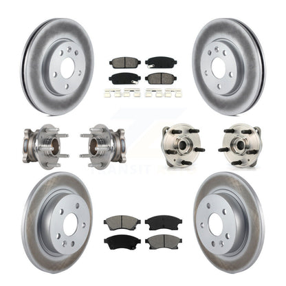 [Avant + Arrière] Kit d'ensemble roulement de roue et moyeu pour Chevrolet Cruze Limited KBB-123569