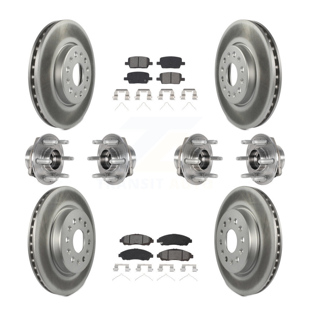 [Avant + Arrière] Kit d'ensemble roulement de roue et moyeu pour 2018-2020 Chevrolet Traverse 4WD KBB-123571