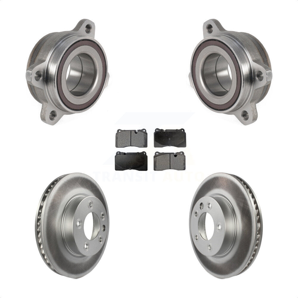 [Avant] Kit d'ensemble roulement de roue et moyeu pour 2011-2015 Volkswagen Touareg 330mm Diameter Rotor KBB-123578 par Transit Auto