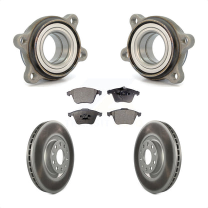 [Avant] Kit d'ensemble roulement de roue et moyeu pour 2002-2004 Audi A6 Quattro 321mm Diameter Rotor KBB-123592 par Transit Auto
