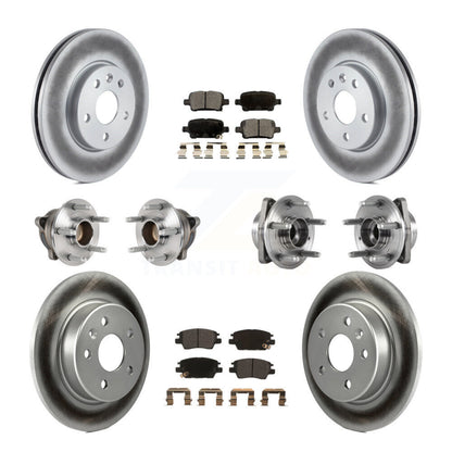 [Avant + Arrière] Kit d'ensemble roulement de roue et moyeu pour Chevrolet Volt Bolt EV KBB-123605