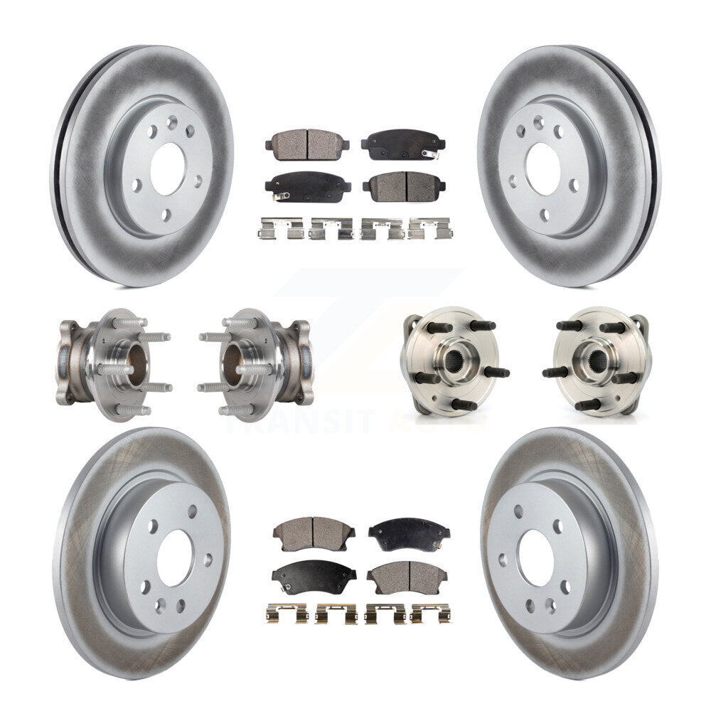 [Avant + Arrière] Kit d'ensemble roulement de roue et moyeu pour Chevrolet Cruze Limited KBB-123606