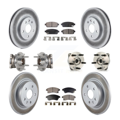 [Avant + Arrière] Kit d'ensemble roulement de roue et moyeu pour Chevrolet Cruze Limited KBB-123606