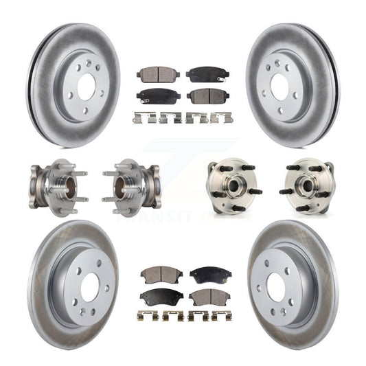 [Avant + Arrière] Kit d'ensemble roulement de roue et moyeu pour Chevrolet Cruze Limited KBB-123606