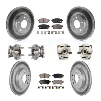 [Avant + Arrière] Kit d'ensemble roulement de roue et moyeu pour 2014-2015 Chevrolet Cruze DIESEL engine avec 15" Factory Wheels KBB-123607 par Transit Auto
