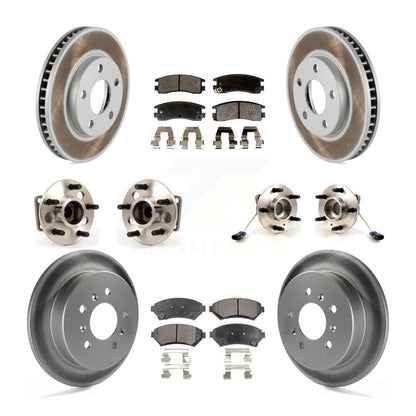 [Avant + Arrière] Kit d'ensemble roulement de roue et moyeu pour Buick Pontiac Grand Prix Chevrolet Venture Regal Century Oldsmobile Intrigue KBB-123620