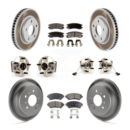[Avant + Arrière] Kit d'ensemble roulement de roue et moyeu pour Buick Pontiac Grand Prix Chevrolet Venture Regal Century Oldsmobile Intrigue KBB-123620
