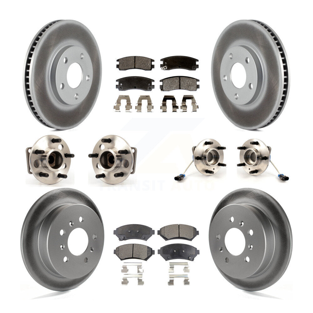 [Avant + Arrière] Kit d'ensemble roulement de roue et moyeu pour Chevrolet Impala Monte Carlo Oldsmobile Intrigue KBB-123621