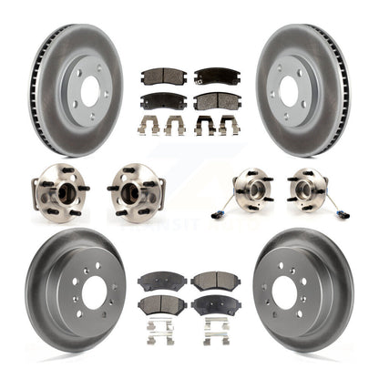 [Avant + Arrière] Kit d'ensemble roulement de roue et moyeu pour Chevrolet Impala Monte Carlo Oldsmobile Intrigue KBB-123621