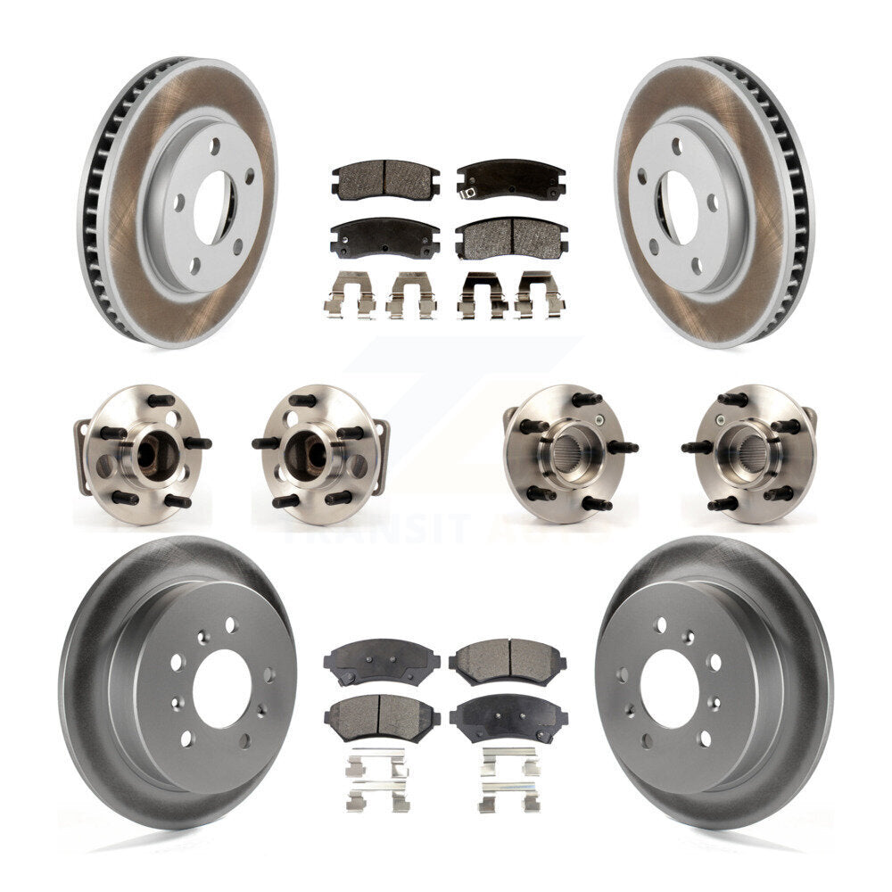 [Avant + Arrière] Kit d'ensemble roulement de roue et moyeu pour Chevrolet Venture KBB-123623