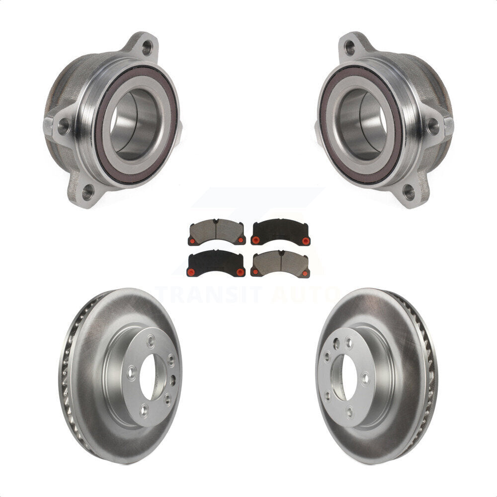 [Avant] Kit d'ensemble roulement de roue et moyeu pour 2016 Volkswagen Touareg KBB-123644 par Transit Auto