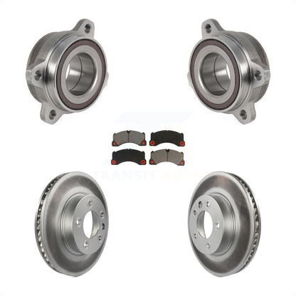 [Avant] Kit d'ensemble roulement de roue et moyeu pour 2016 Volkswagen Touareg KBB-123644 par Transit Auto