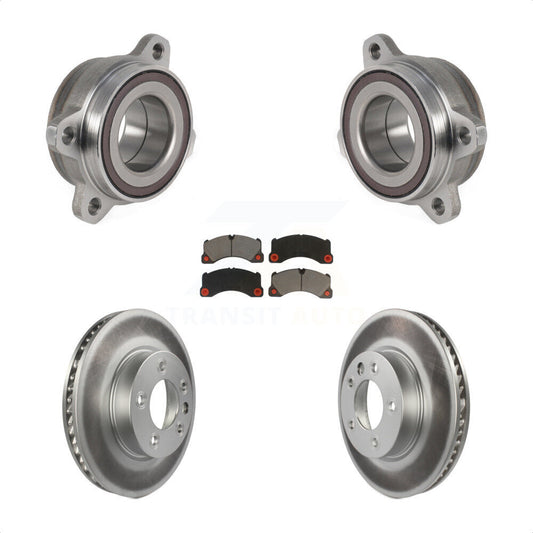 [Avant] Kit d'ensemble roulement de roue et moyeu pour 2016 Volkswagen Touareg KBB-123644 par Transit Auto