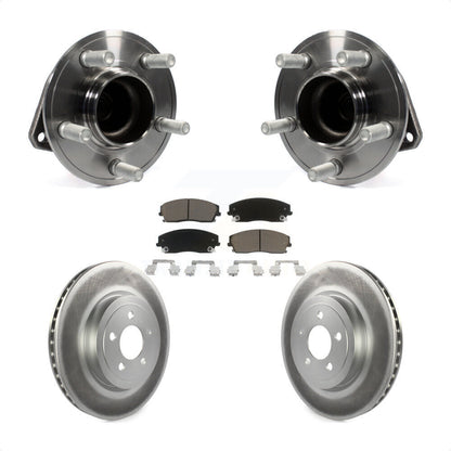 [Avant] Kit d'ensemble roulement de roue et moyeu pour 2015-2018 Dodge Charger RWD avec 3.6L 345mm Diameter Rotor KBB-123647