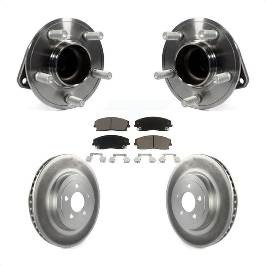 [Avant] Kit d'ensemble roulement de roue et moyeu pour 2015-2018 Dodge Charger RWD avec 3.6L 345mm Diameter Rotor KBB-123647